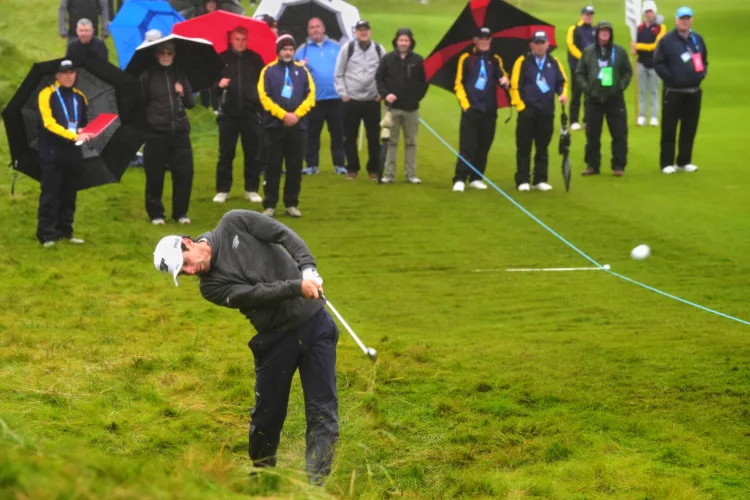 Joaquin Niemann Leads Wind-Blown Irish Open At Doonbeg